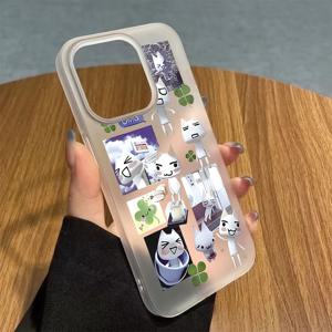 TEMU 인우 토로 폰 케이스, 아이폰 16, 15, 14, 13, 12, 11 프로 맥스 미니 XR XS X 7 8 플러스와 호환 가능, 부드러운 TPU 매트 백