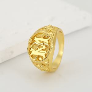 TEMU 1 럭셔리 남성 반지 세트 - 구리 소재 - 스타일리시하고 대담한 비즈니스 디자인 - 우아함과 고품질, 편안함 - 생일, 약혼, 기념일에 완벽한 선물 (박스 미포함)