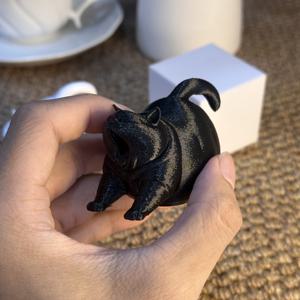 TEMU 3D 프린팅 하품하는 작은 고양이 소형 조각상, 귀여운 고양이 데스크탑 피규어, 거실, 침실, 차량용, 전기 불필요, 수집용, 크리스마스와 할로윈 선물 추천, 데스크탑 장식,기발한 장식,플라스틱 피규어,미니어처 장식,동물 조각상,수집가들,휴일 구매자