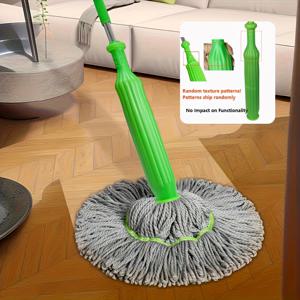 TEMU 2-in-1 스피닝 모프 프로 - 360° 회전 핸즈프리 건식/습식 바닥 청소기, 스냅온 디자인 & 대나무 섬유 XL 헤드 | 주방, 욕실, 차량, 유리용 공간 절약형 스탠드 보관함 | 손으로 닦는 것보다 더 더러운 먼지 제거, 현대적인 홈 클리너, 내구성 있는 플라스틱 모프