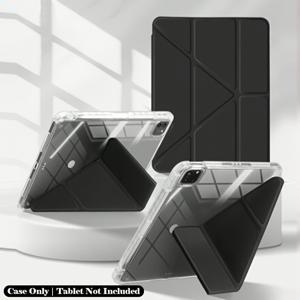 TEMU 다양한 아이패드 모델용 보호 케이스, 9세대 및 프로 11 포함, Y자형 접이식 메커니즘, 낙하 방지, 슬롯, 스마트 슬립-웨이크 기능, 아이패드 10세대, 아이패드 A16 11세대, 2018년부터 2022년까지의 아이패드 프로 11세대, 아이패드 에어 11(M2) 2024년, 아이패드 에어 11(M3) 2025년 호환