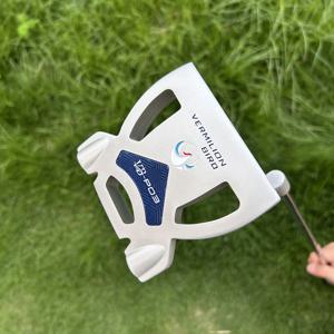 TEMU 버밀리온 버드 골프 퍼터 - CNC 가공된 스테인리스 스틸, 안정성과 컨트롤을 위한 고 MOI 디자인, 볼 & 클럽 포함, 남성용, S-스틱, 내구성 있는 골프 도구