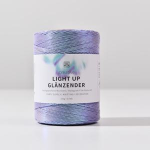 TEMU 1mm 반짝이 무지개 뜨개질 실 450m/롤, 다양한 색상 - 크로셰 가방, 공예 및 휴일 장식용