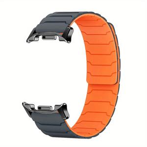TEMU For Galaxy Watch 8/8 클래식용 소프트 실리콘 자석 루프 스트랩, for Galaxy Watch 8 40mm/44mm/46mm 남성/여성용 스포츠 손목 밴드, 삼성 시계 8 40/44/46mm 스마트워치 액세서리
