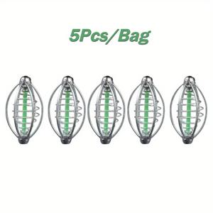 TEMU 카프피싱 미끼용 5pcs 사료통 수납함, 낚시 액세서리 & 방법기 장비