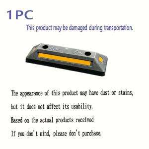 TEMU 1개 자동차 주차 장애물 고무 휠 정렬기, 주차 공간 차단기, 주차 스토퍼, 차고 차량 스토퍼, 주차 공간, 장애물 장치, 차고 주차 충돌 방지 보호 장치, 다양한 차량 모델에 적합