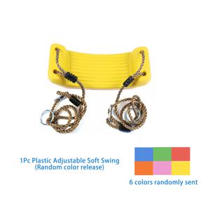 TEMU 1개 조절 가능한 플라스틱 스윙 체어, 실내외 사용 가능 매트 패널 & 삼각 버클 + 25cm 커넥터 액세서리 포함, 튼튼한 디자인 – 생일/휴가/크리스마스 선물 추천, 실내 좌석, 재미있는 디자인, 현대적 세팅, 가벼운 구조, 내구성 있는 플라스틱, 펜듈럼 의자, 파티 소품, 홈 데코