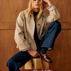 TEMU 여성용 우아한 싱글 브레스트 - 구조적인 어깨, 세탁기 사용 가능한 재킷, 버튼 앞면 클로저, 클래식한 라펠 칼라 & 가슴 포켓 - 올 시즌