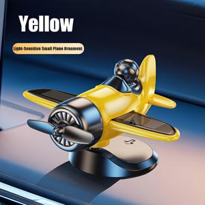 TEMU 태양광 360° 회전 비행기 자동차 대시보드 장식품 - 회전 프로펠러, 내구성 있는 플라스틱 제작, 견고한 베이스 & 쉬운 설치, 자동차 인테리어 장식용 태양광 비행 모션, 항공 애호가를 위한 이상적인 선물, 남성용 (모든 자동차, SUV, 트럭 호환) - 컴팩트하고 가벼운 디자인, 유지 관리 불필요, 태양광 작동
