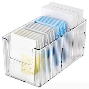 TEMU 4단 아크릴 투명 보관함 - 마스크, 화장품, , 벨트, 문구, 사무용품, 데스크탑 정리함, 내구성 강화 및 내구성 강화