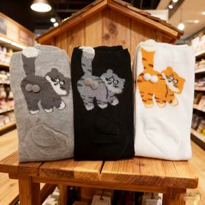 TEMU 여성용 가을 겨울 양말 3켤레/6켤레, 남녀공용 커플 양말, 중간 길이 고양이 디자인, 남녀를 위한 따뜻하고 편안한 긴 양말, 귀여운 양말, 아늑한 양말, 커플 양말, 따뜻한 양말, 고양이 발과 눈이 있는 양말, 여성용 양말, 양말 여성, 여성 양말 재고 정리, 여성 양말, 여성 양말 세트