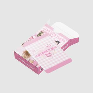 TEMU 92개 JANG-WON-YOUNG LOMO 인사 카드, 독점 아이돌 사진 및 2004-2024 기념 디자인 포함 - 핑크 체크 패턴, 하트 및 별 장식, 생일, 기념일, 이별 행사에 적합 - K-Fan 컬렉션, 기념 카드 | 귀여운 캐릭터 카드 | 장식 액센트