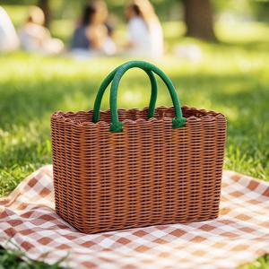 TEMU 위어라 빨래 라틴 피크닉바구니|빨래바구니