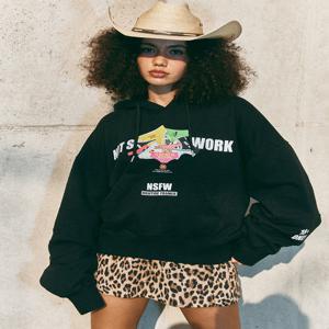 [하이타이드 프랭키] NSFW Hoodie Black