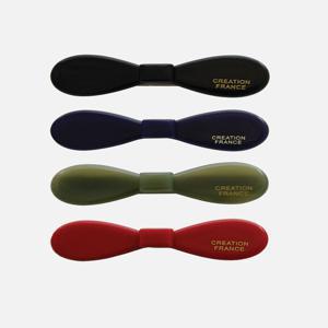 [제이로렌] French Mini Round Ribbon Hair Pin H01467
