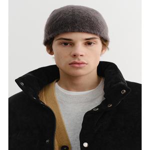 [던스트 포 맨] MOHAIR BEANIE CHARCOAL GREY_M_UDHE5F101G3