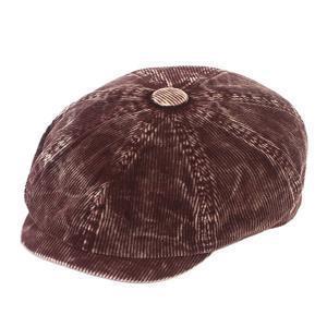 [유니버셜 케미스트리] Washing Corduroy Brown Banding Huntingcap
