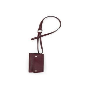 [다이닛] LIPSTICK CASE CHARM IN BURGUNDY