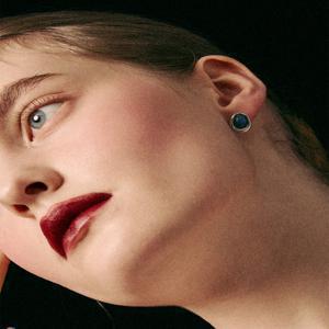 [아카이브씬] 레브라도라이트 천연석 귀걸이