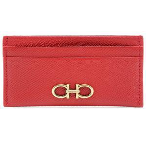 [페라가모] 25SS 금장 더블 간치니 카드지갑 22-0007 0746668