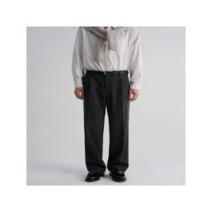 [에잇세컨즈] [웜업슬랙스] 세미와이드핏 기모 슬랙스애쉬 (425X21LY54)