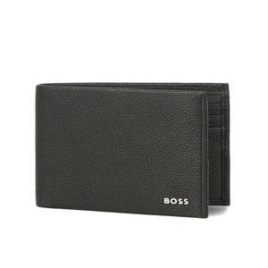 [휴고 보스] 로고 50499271 001 가죽 반지갑 휴고보스