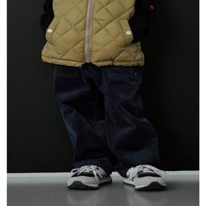 [빈] [빈] 블루 코듀로이 일자 팬츠 BZ61PT04TB