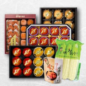 [인기간식모음] 사과/배/옥수수/망고바/곶감외
