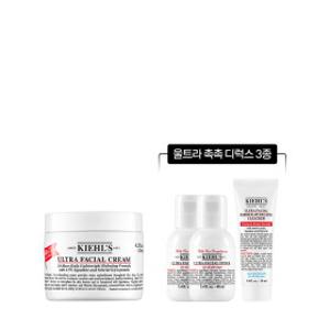 (10) 키엘 수분크림 125ml 세트 (+토너 80ml 아미노 장벽 클렌저 30ml)