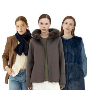 [로르서울 외] 인기상품 최저가 찬스! 캐시미어니트/가디건/램스킨자켓 ~87%OFF