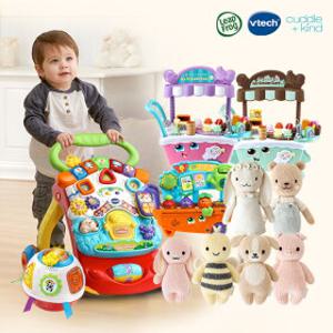 애착인형 젤리캣/커들앤카인드&역할놀이 립프로그&걸음마보조기 브이텍