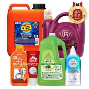 [LG생활건강]생활필수품 BEST 특가 모음전! (테크/샤프란/아우라/홈스타/페리오/죽염/자연퐁/쉬크  外)