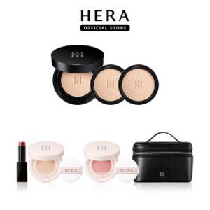 (단독) 블랙 쿠션 파운데이션 디럭스 SPF34/PA++ (본품15g+리필15gx2)+스벅