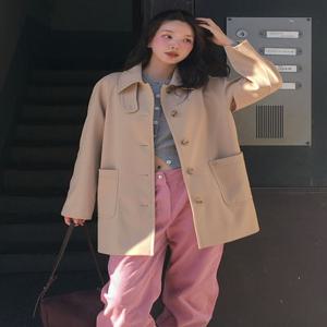 [단희 착용 / 단독] 니키 하프 트렌치 코트 / NICKY HALF TRENCH COAT_2colors