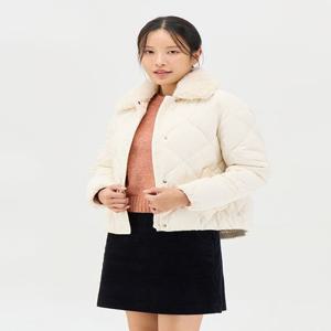 여성) 퍼카라 중경량 점퍼_MSE4JP2601