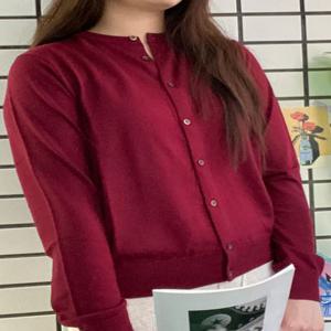 [SNS핫템] 유니클로 메리노 크루넥 가디건 여성용 478331