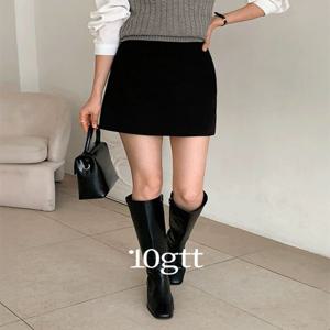 [단독][????10가트데이35%][속바지내장][5만장돌파/자체제작] 치마바지 a라인 블랙 미니 스커트 4078