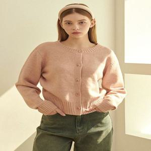 [44-120]  Anemone Wool Basic Cardigan  아네모네 울 베이직 가디건 (가을/출근룩/데일리룩/마실룩/꾸안꾸/데이트룩/격식룩/캠퍼스룩/라운드넥/기본템/니트가디건/빅사이즈/자체제작)