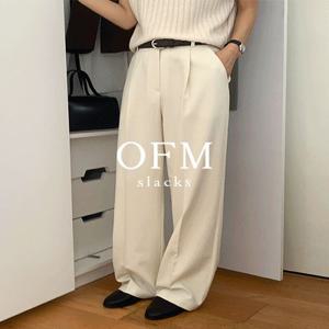 [간절기][가을재진행????][후기인증슬랙스][ofm] 모스 원턱 (sl)* 베스트 상품 재진행