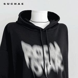 HIP/주문폭주????락카 오버핏 얇은 후드 긴팔 티셔츠 맨투맨 8color