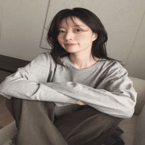 #SLOWMADE. 클린코튼 365 반팔/긴팔 무지티셔츠 - 4 color
