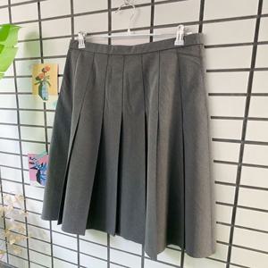 유니클로 와이드 플리츠 미디 스커트 479916