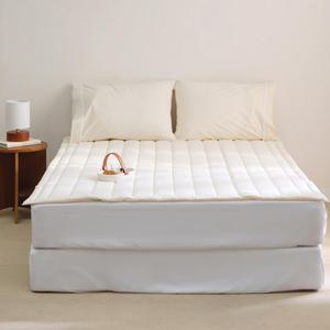 플로라 코티지 코정밴딩 순면 80수 침대패드 4컬러