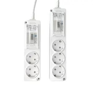 국산 4000W 고용량 멀티탭 안전 접지 고전력 건조기 에어컨 인덕션 전용