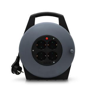 4구 릴선 코드릴 15m 20m 30m 전기 케이블 연장 가정용 캠핑용 다용도 리드선 전기선 릴 연장선 전선릴 캠핑릴선