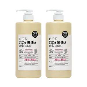 온더바디 퓨어시카 바디워시 화이트머스크 1000ml, 2개