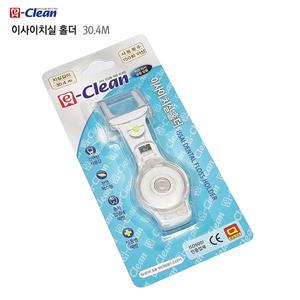 상아 이크린 E-CLEAN 고급형 핸디 덴탈플로스 치실 Y자형 (치아건강/깨끗한치아관리)
