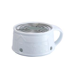 제로재팬 도자기 티워머 화이트 (TW-01WH) 티팟워머