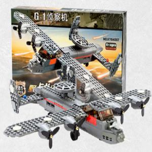 밀리터리 정찰항공기 비행기 중국레고 호환블럭 84007 KAZI