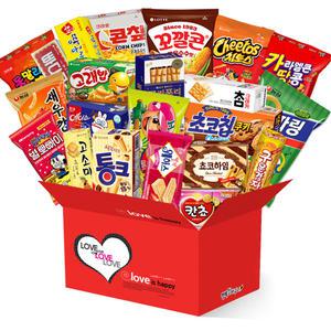 (행복장바구니) 과자 선물 세트 간식 종합과자세트 어린이선물 단체 초등 유치부 학교 교회 미니 생일